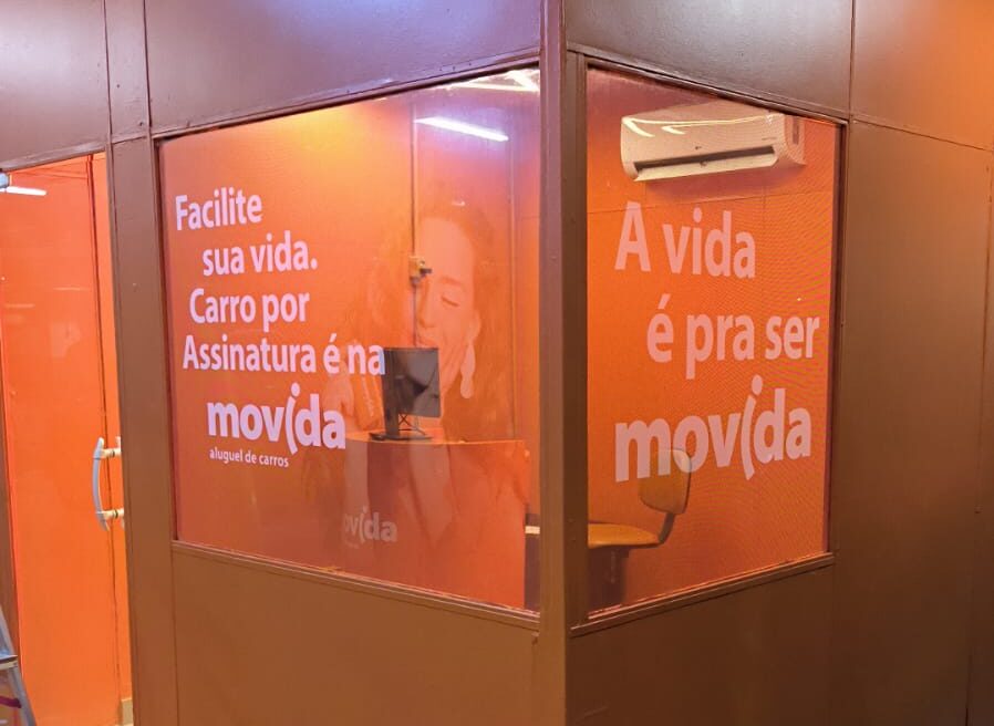 Adesivos para Vitrines — impressão látex Do it! Print RJ