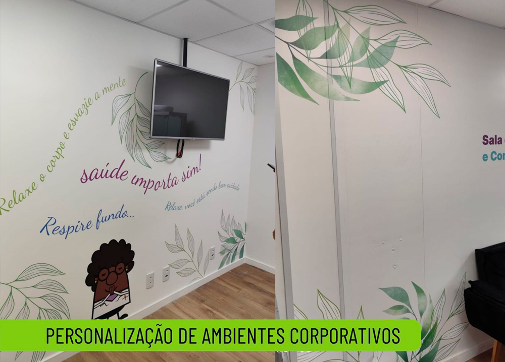 Adesivos Corporativos — impressão látex Do it! Print RJ