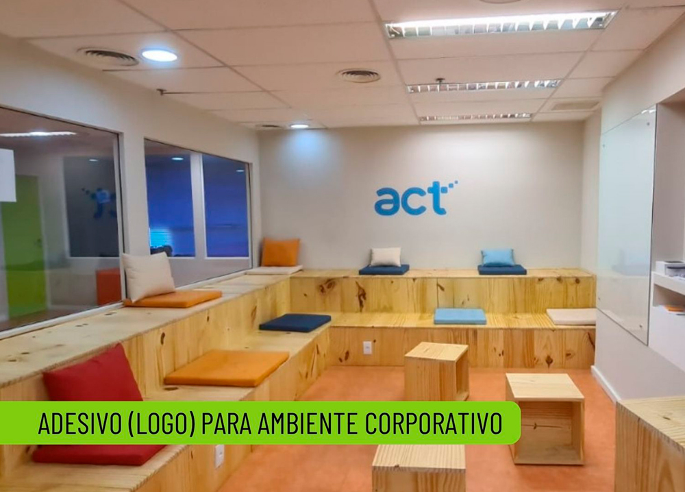 Adesivos Corporativos — impressão látex Do it! Print RJ